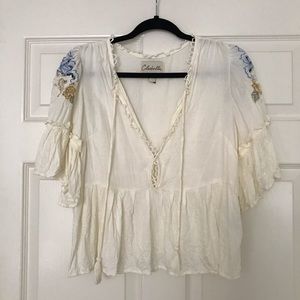 BRAND NEW Cleobella floral blouse